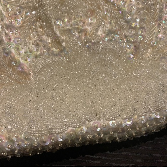 Vintage Iridescent Beaded Clutch - Picture 3 of 5